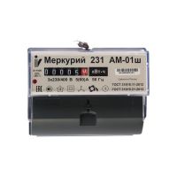 Счетчик электроэнергии 231 АМ-01Ш, 3 фазы, 1 тариф - Меркурий