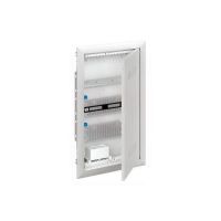 Шкаф мультимедийный с дверью с вентиляционными отверстиями и DIN-рейкой UK630MVB (3 ряда) - ABB